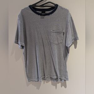 Black and White Striped T-Shirt